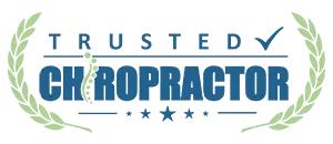 Trusted Chiropractor Badge Blue